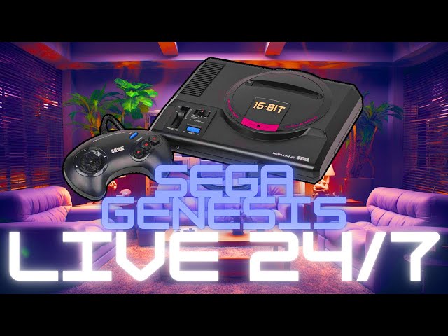 🔴 24/7 sega genesis 🎮 gameplay to study/relax to