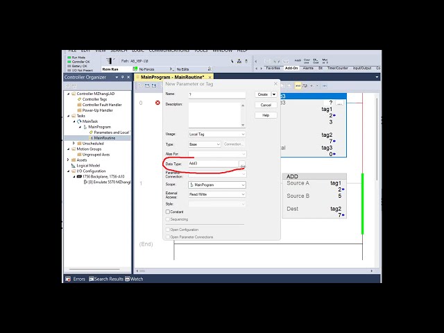 Studio5000 Add On Instruction (AOI) - part1