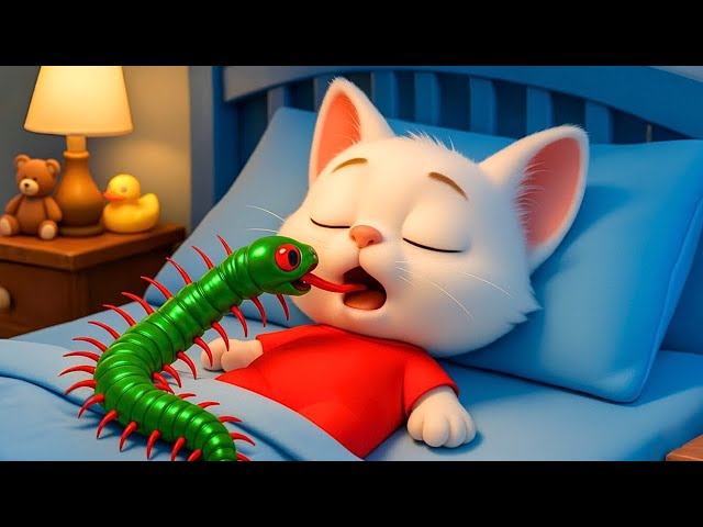 😲 OMG 🐛 The Kitten is in Big Trouble 🥺 Little Kitten’s Unbelievable Bug Story