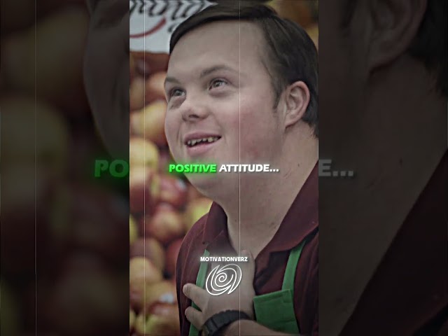 His Positive Attitude Brightens Everyone’s Day…❤️👏