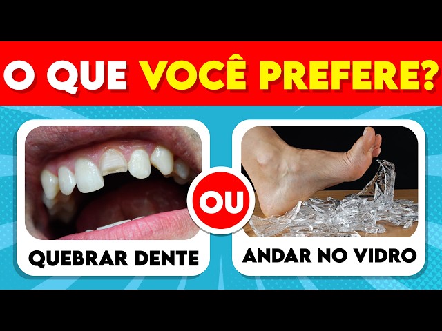 40 Escolhas IMPOSSÍVEIS que Vão Desafiar Sua Mente! Você Consegue Decidir?