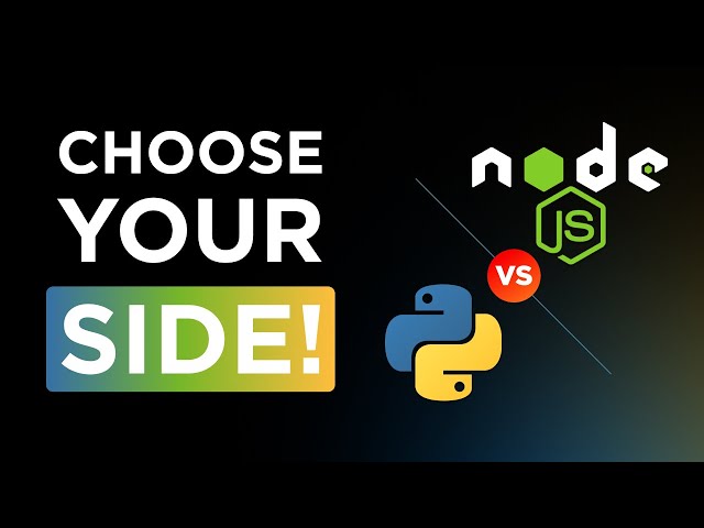 Python VS Node.JS : should they really be compared?