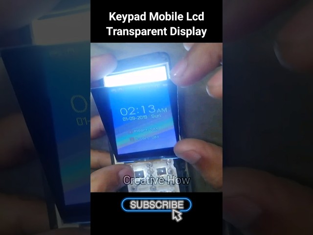 How transparent display works #shorts @creativehow #video