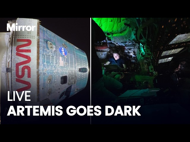LIVE: Artemis 2 astronauts expected to 'GO DARK' as they reach far side of the moon in hours