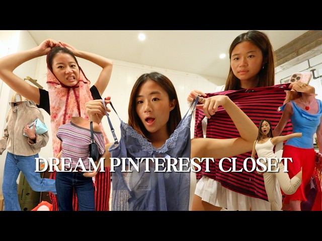 THRIFTING MY DREAM PINTEREST CLOSET *no budget*