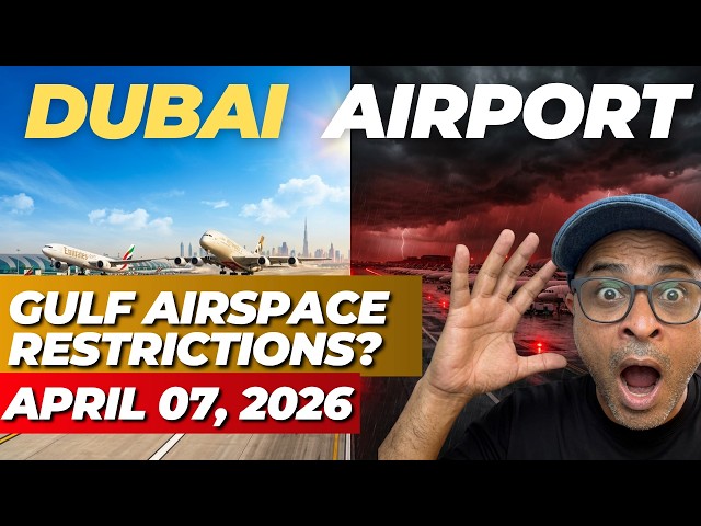 Dubai Airport Latest News: Flights Limited ⚠️ Airspace Closed in Many Countries