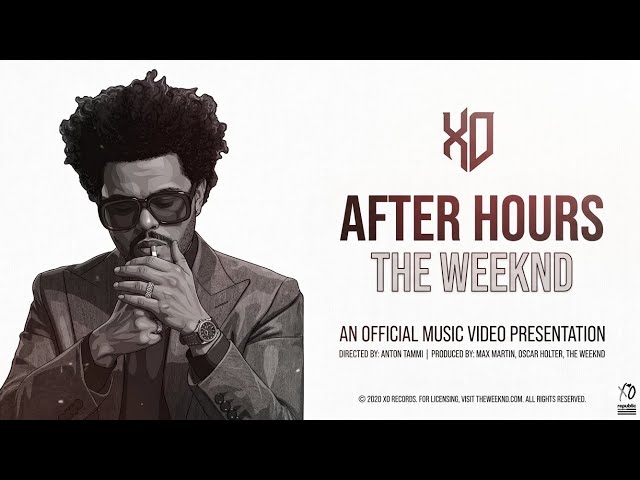The Weeknd - After Hours [Official Lyrics Video]
