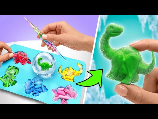 LIVE: Rainbow Crayon Dinos! 🦖🖍️ Easy Recycle DIY for Kids