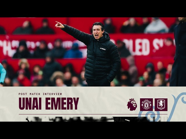 "We'll keep going forward" | Unai Emery reacts to defeat at Manchester United