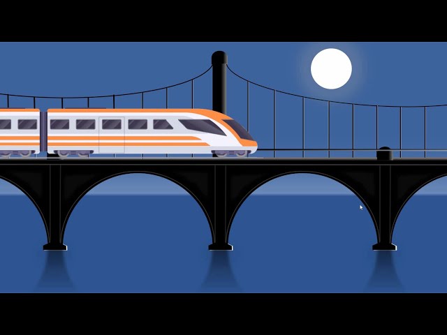 How to Create Train Animation in PowerPoint Presentation #Slideegg