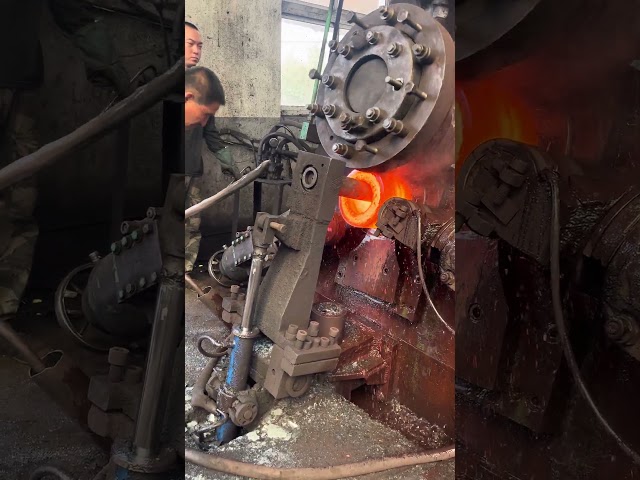 Inside the factory Forging Quality Steel Takes More Than Fire #process #machine #forging #factory