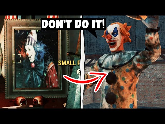 Fallout 76 | What Happens if You TAKE the Clown Picture? (Fallout 76 Secrets)