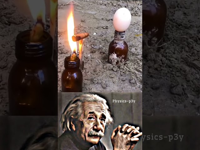 Heat Alone Makes It Unstable!  A Mind-Blowing Physics Demo🔥#science  #physics  #heat #experiment