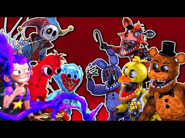 [SFM FNaF] Poppy Playtime Chapter 5 vs FNaF Withereds