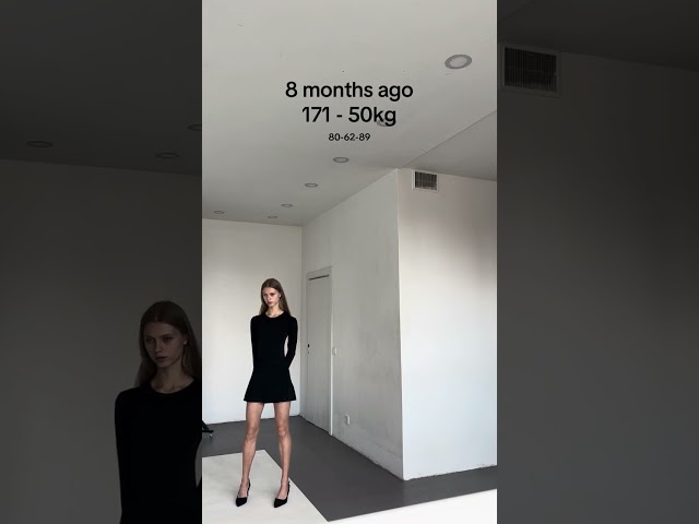 [@nadiadoll] Glow up, maybe 😛🥹 #modeling #model #weightloss #glowup