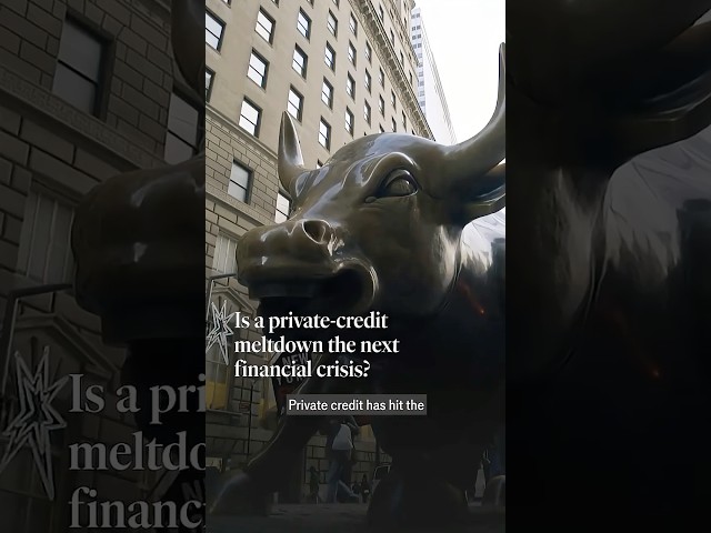 Is the private-credit meltdown the next financial crisis? | The Economist