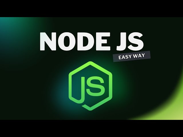 Master Node JS in an easy way