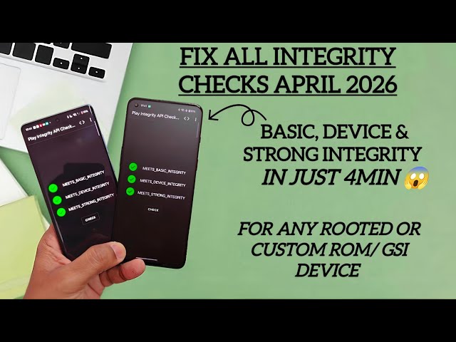 Strong play integrity fix once again all rooted or Custom rom device