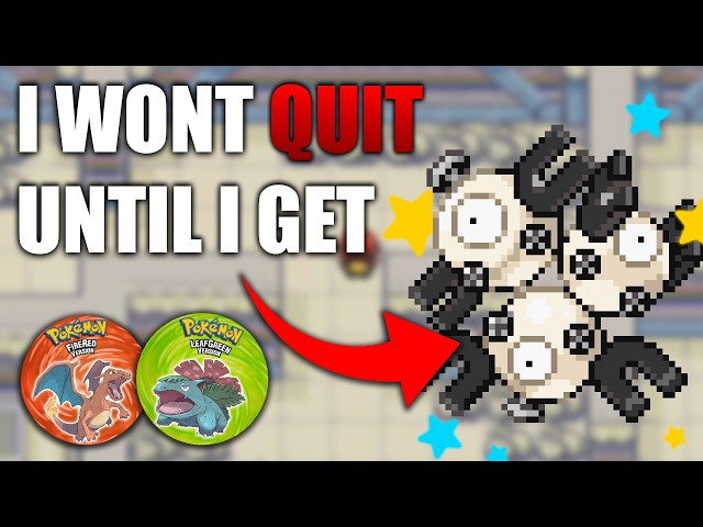 Shiny Only Team 6/6 Magneton Hunt in Pokémon FireRed & LeafGreen!