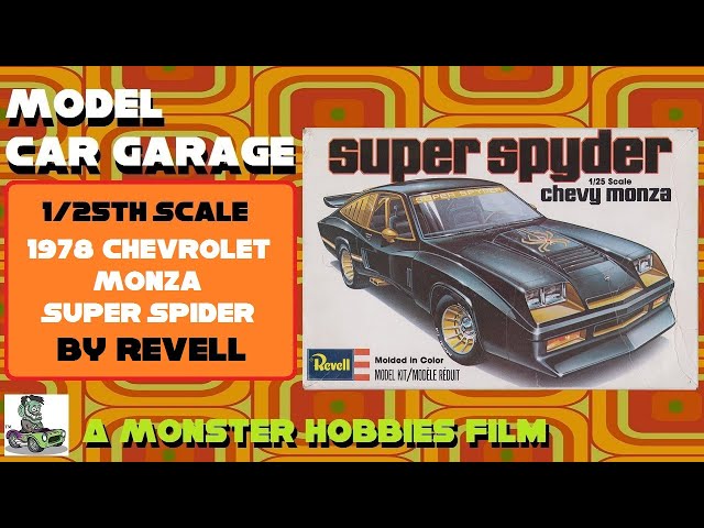 Model Car Garage - The Revell 1978 Chevrolet Monza Super Spyder - A Model Car Kit Unboxing Video