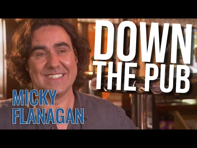 Back In The Local Pub (EXCLUSIVE INTERVIEW) | Micky Flanagan Live: The Out Out Tour