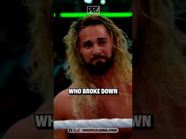 WWE Wrestlers who broke down crying 😢
