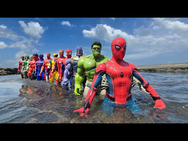 Avengers Action Figure, Marvel's Spider-man 2, Hulk, Captain America,  Iron Man, Thor Superhero #13