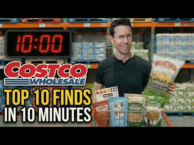 Top 10 COSTCO Snacks in 10 Minutes That Are Actually Worth Buying