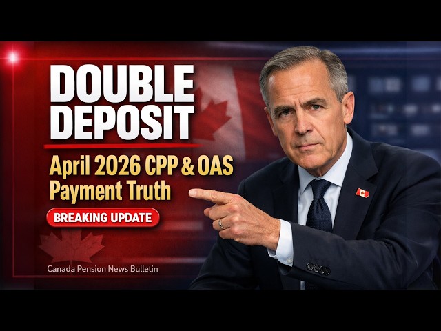 CPP OAS GIS April 2026 | Is The Double Deposit & $1,120 Carbon Rebate Real? Full Truth