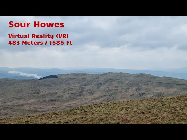 Sour Howes Virtual Reality (VR). One of the Wainwright Fells in the Lake District.