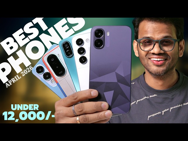 TOP 5 Best Phone Under 12000 April 2026 👍  5G Mobile Phone Under 12000