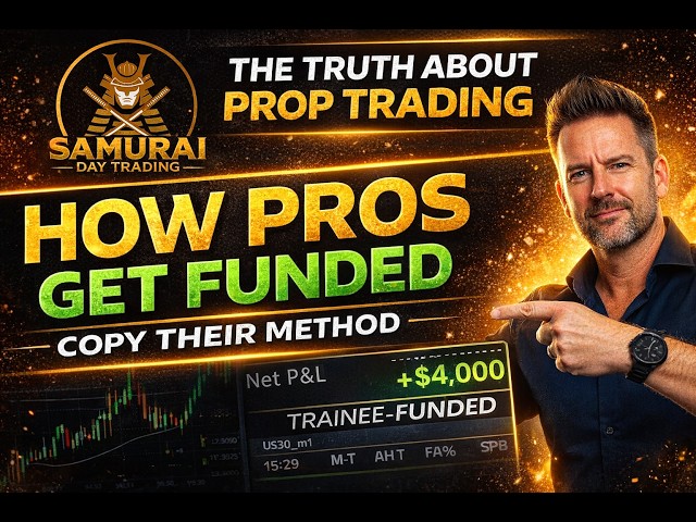 💕Prop trading explained | how to get funded and stay funded 70min masterclass | Samurai Day Trading