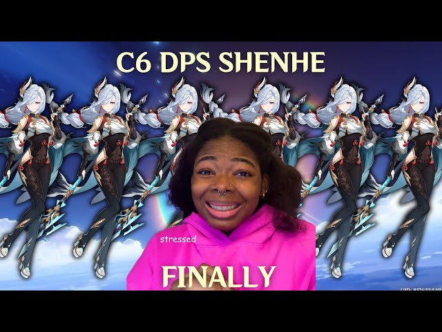 FINALLY C6ING MY DPS SHENHE