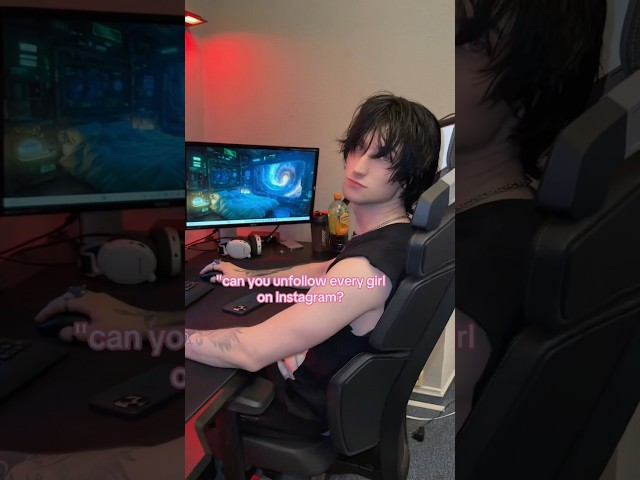 asking my boyfriend to unfollow every girl #couplecomedy #couple