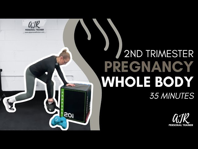 PREGNANCY WORKOUT - 2nd Trimester Whole Body | 35 minutes