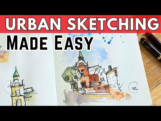 How to Start Urban Sketching in 5 Easy Steps | Beginner Friendly!