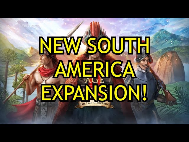 NEW AOE2 EXPANSION ANNOUNCED! | The Last Chieftains | AoE2: DE