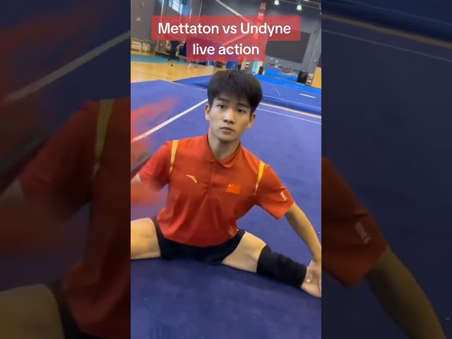 The Undyne and Metaton live action (Their battle!) #Undertale #Undyne #Metaton