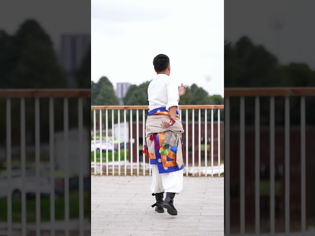 Dorji original Tibetan dance back tutorial "Adolanka"