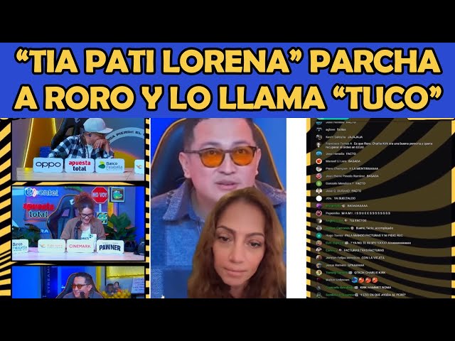 Pati Lorena reacts to Carlos Orozco's video 😱 | OUKE | LA RORO NETWORK