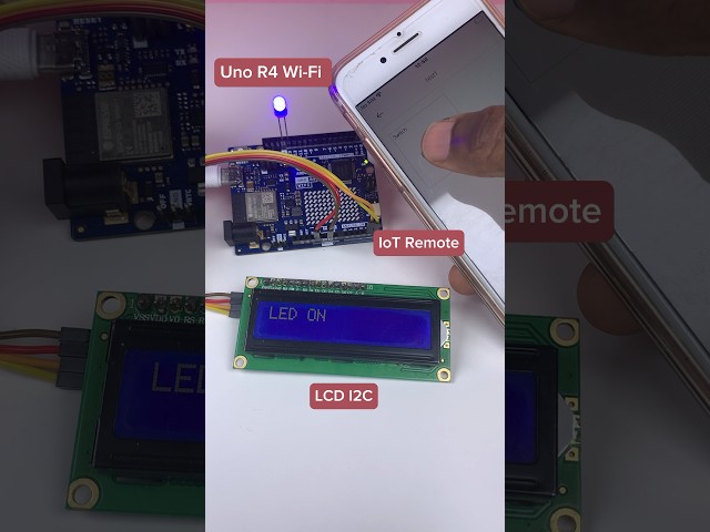 Uno R4 Wi-Fi - How to connect Uno R4 Wi-Fi to the Arduino Cloud #electronics #engineering #tech
