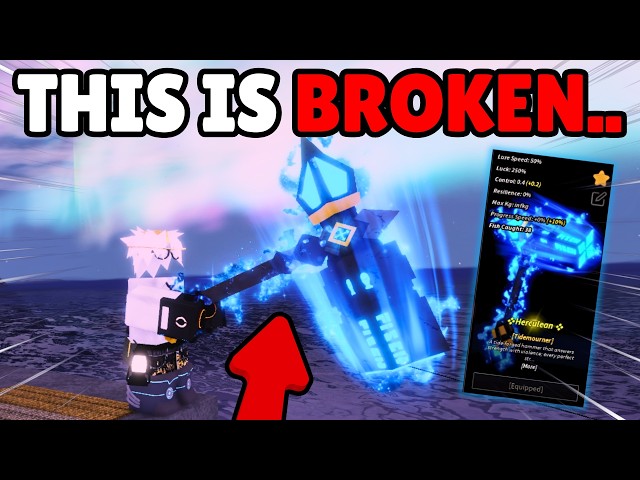 The NEW TIDEMOURNER Rod BREAKS THE GAME! | Fisch