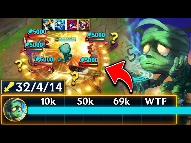 This was the best Amumu game I've ever uploaded... (INSTANT PENTAKILL?!)