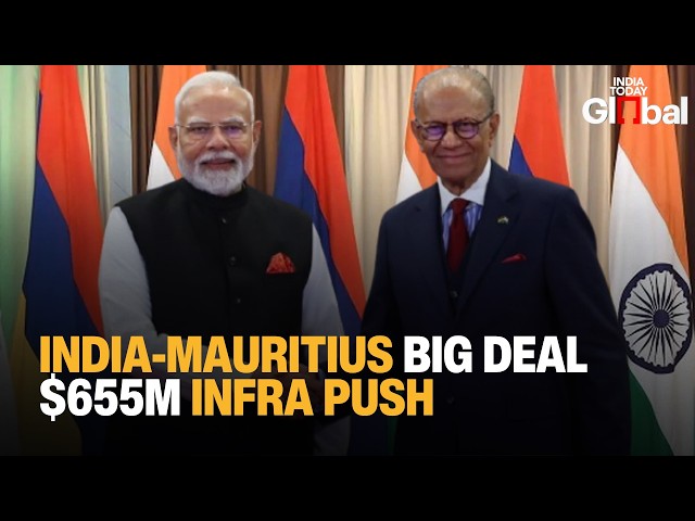 India-Mauritius Set To Sign $655 Million MoUs For Airport, Roads, Hospital Projects | #mauritius