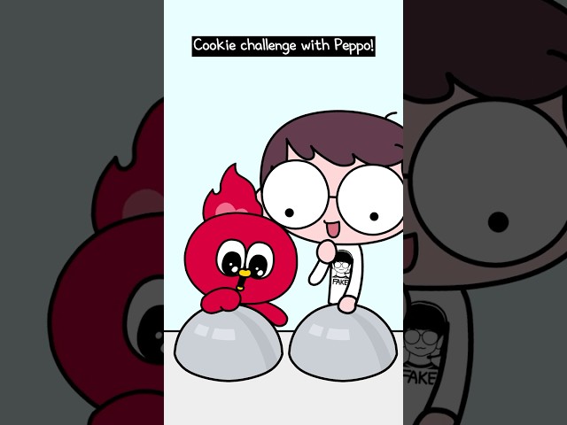 🍪Cookie Challenge with Peppo #peppo #shorts