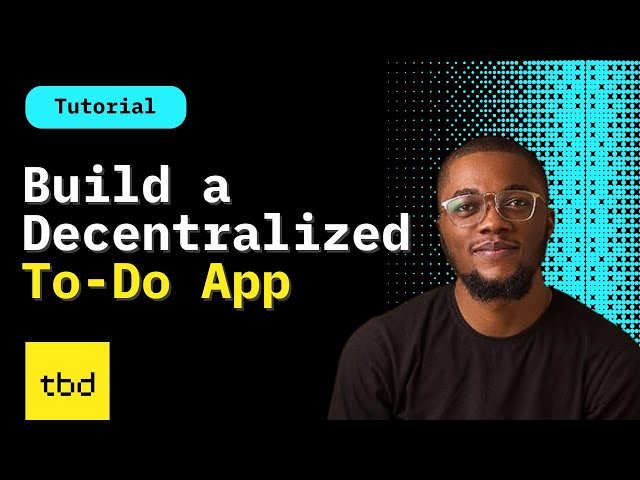Tutorial: Building a Decentralized Todo App with Web5