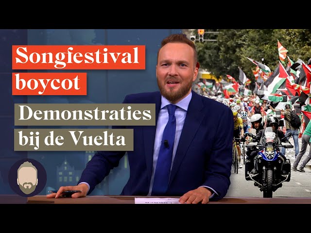 AVROTROS boycot het Songfestival | Slotetappe Vuelta niet uitgereden door protesten | LUBACH