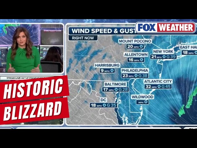 Power Outages Rise As Historic Nor'easter Blizzard Blasts Northeast