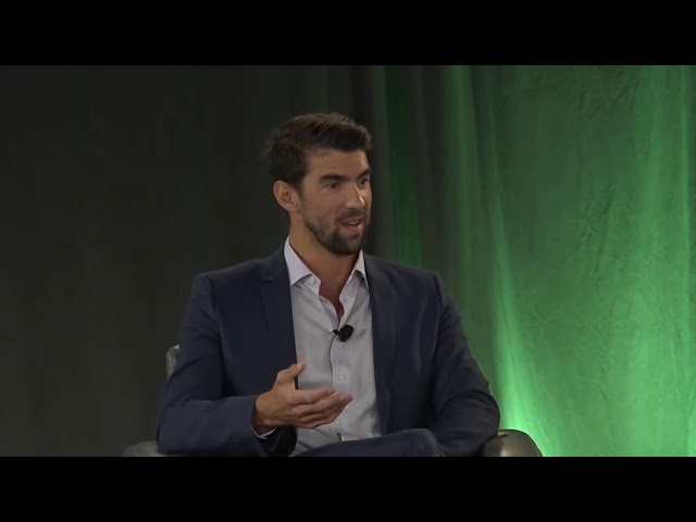 Visualization used by Michael Phelps