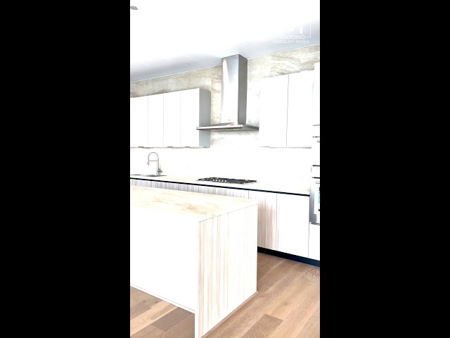 Large-Format Porcelain Kitchen | Sintered Stone Slabs & Ultra-Compact Surfaces